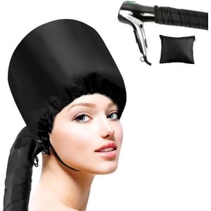 Verstelbare capuchon voor handföhn - Rekbare handgreep - Verlengde draadlengte - Drogen Stylen Krullen - Diepe conditionering - Past op alle hoofdmaten