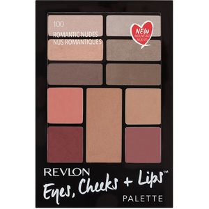 Revlon Eyes & Cheeks + Lips Palette - 100 Romantic Nudes
