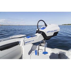 ePropulsion Spirit 1.0 evo langstaart met topbediening en accu 48V | Elektrische buitenboordmotor