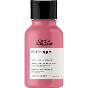 L'Oréal Professionnel Serie Expert Pro Longer Shampoo 100ml - Anti-roos vrouwen - Voor Beschadigd haar/Fijn en slap haar