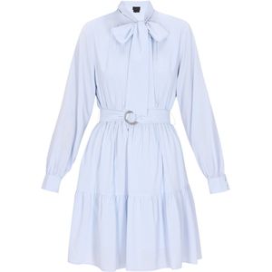 DreiMaster Klassik Blousejurk 'Classic Look'  lichtblauw