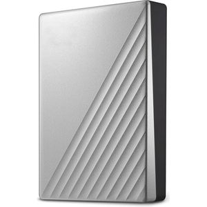 Solacis Externe Harde Schijf - 4 TB - Draagbaar - Zilver