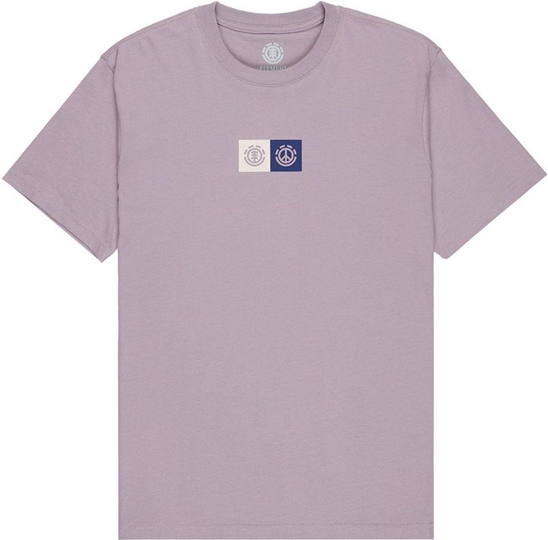 Element - Dual T-shirt - Korte Mouwen - GOTS Biologisch Katoen - Regular Fit