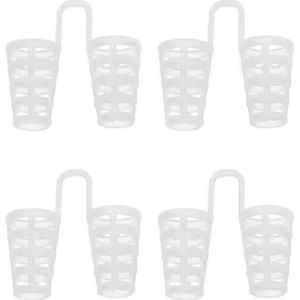 Neusvleugel spreider - Neusspreider - Anti-Snurk Neusspreider - 4 stuks - Kunststof - Universeel - Stop met snurken - Beter ademhalen - CHPN