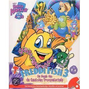 Freddi Fish 3 De Zaak Van De Gestolen Trompetschelp Pc Cd-Rom