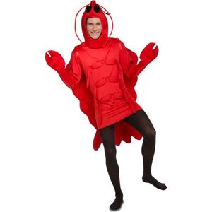 VIVING COSTUMES / JUINSA - Rode kreeft kostuum voor volwassenen - M / L