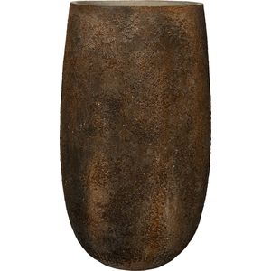 Pottery Pots Plantenpot-Plantenbak Bruin-Grijs D 50 cm H 90 cm Opening 44 cm