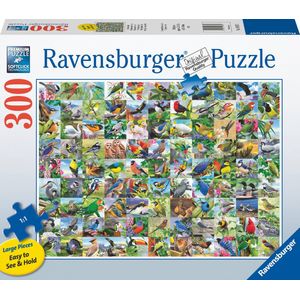 99 Delightful Birds Puzzel (300 XL stukjes) - Vogels, 300 puzzels