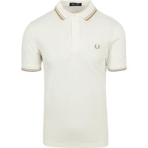 Fred Perry - Polo M3600 Off White U83 - Slim-fit - Heren Poloshirt Maat XXL