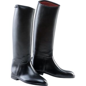 EQUI- THEME - Riding - rijlaarzen - Zwart - Rubber - Maat 37 - Kuit wijd