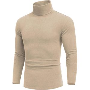 Heren Coltrui met Rolkraag - Stijlvolle Turtleneck Shirt voor Winter