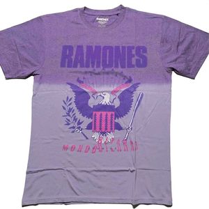 Ramones - Mondo Bizarro Heren T-shirt - M - Paars