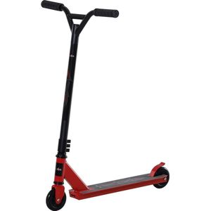 Step - Autoped - Step scooter - Stunt Scooter - Voor kinderen en volwassenen - Zwart - Rood