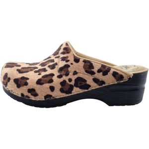 Dina Medische klompen - Panterprintje maat 36