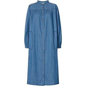 Lollys Laundry Jess - Jurk - Denim - Blauw - XS