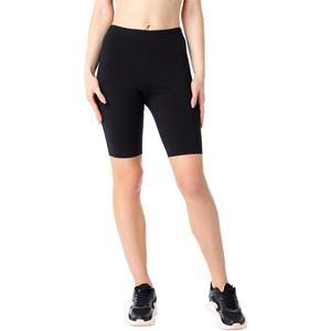 Bellivalini BLV-BLV50-185-LE Dames Leggings - Sport - Vrijetijdsbroek - Kort - Katoen - Sporbroek - Yogabroek - Zwart - S