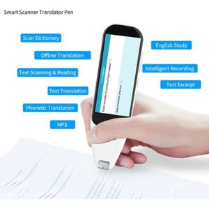 Meertalig Woordenboek Pen met 3.51'' LCD Touchscreen - Scanner voor 112 Talen, 1G + 32G Opslag, Inclusief MP3 Speler | Vertaalpen, Taalvertaler, Woordenboek, Taalhulp
