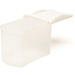 Amuse Basic - Store & Pour - Set van 2 - Strooidoos - 800 ml - schuifdeksel - wit