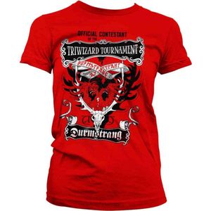 Harry Potter Dames Tshirt -S- Triwizard Tournament Rood
