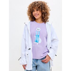 CAT by maniita lacitta Bedrukt T-shirt - WALKING CAT