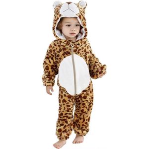 Halloween Baby Luipaard Verkleedkostuum - Peuteroutfit - Baby Rollenspel Bodysuit Geschikt voor 1-60 Maanden - 25,95""-27,56