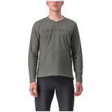 Castelli - Trail Tech 2 - T-shirt - Grijs - Lange Mouwen