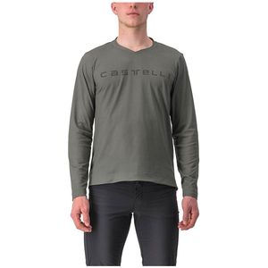 Castelli - Trail Tech 2 - T-shirt - Grijs - Lange Mouwen