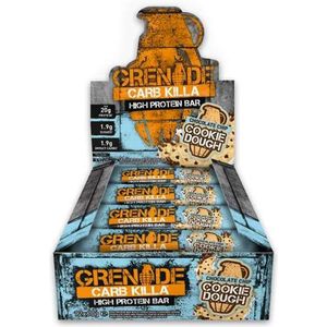 Grenade Carb Killa Bars - Proteïne Repen - Chocolate Chip Cookie - 12 Eiwitrepen (720 gram)
