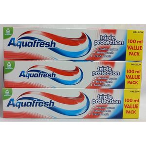 Aquafresh - Triple Protection - Tandpasta - Tubes - Voordeel Set 6 x 100 ml