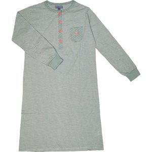 Dames Lunatex jersey nachthemd 613755 Groen - maat S
