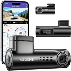 AZDome M330 Max dashcam voor auto - 4K + 2K resolutie - 150 graden kijkhoek - Nachtzicht - Wifi - GPS - Super compact - Parkeermodus - 1.0 inch TNT scherm - dashcam voor auto