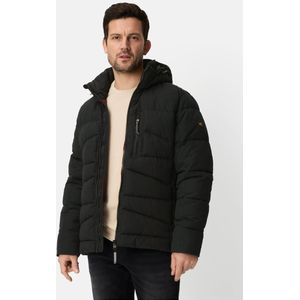 camel active - Winterjas - Zwart - Met Afneembare Capuchon