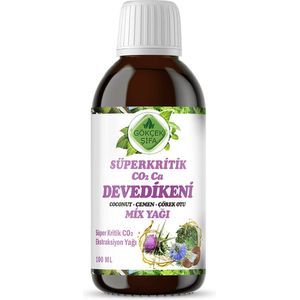 Superkritisch CO2 Ca MARIADISTEL Mix Oil - 100 ml - Voor Lever- en Galproblemen - 100% KRUIDEN EXTRACT OLIE - Voorkomt Cirrose en Leververvetting - Sterke Formule - Bevat Geen Chemische Toevoegingen - Veganistisch - Milk Thistle