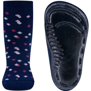 Ewers antislip sokken stipjes blauw