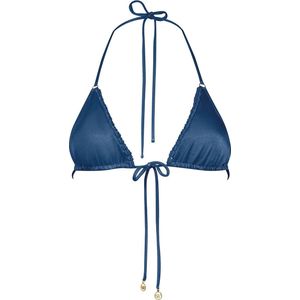 Watercult - Viva Energy Triangel Bikini Top - maat 40 - Blauw