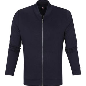 Suitable - Glenn Vest Donkerblauw - Heren - Maat 4XL - Modern-fit