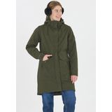 Whistler Womens Algoma Parka Parka (Dames |olijfgroen |waterdicht)