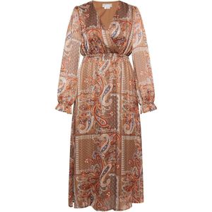 usha Maxi-jurk met paisleyprint nowles