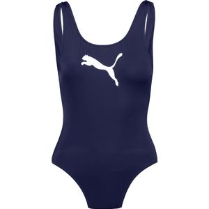 PUMA dames badpak logo blauw