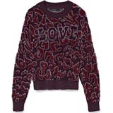 Vero Moda - Jungle - Gebreide Pullover - Dierenprint - Regular Fit