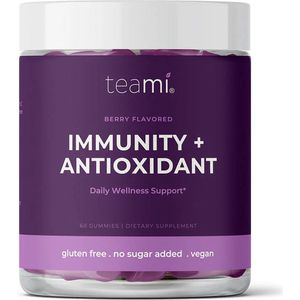 Teami Antioxidant + Immunity Gummies - Vegan & suikervrij - Met vitamine C & zink