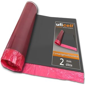 Laminaat contactgeluidsisolatie 2 mm dik met PE-folie - Geschikt voor vloerverwarming