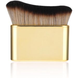 Zachte lichaams make-up borstel - voor zelfbruiners - goud
