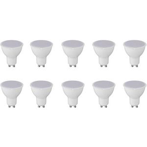 LED Spot 10 Pack - Igia - GU10 Fitting - 6W - Helder/Koud Wit 6400K