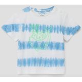 s.Oliver - T-Shirt - Batikpatroon - Katoen