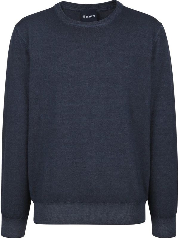 BABISTA - VISTUNO - Trui - Blauw Melange - Scheerwol