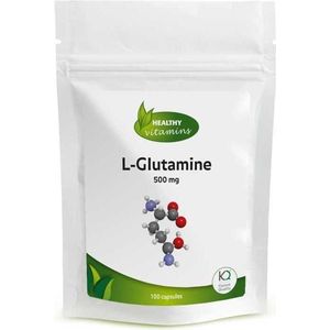 L-Glutamine - 100 capsules - 500 mg âŸ¹ Vitaminesperpost