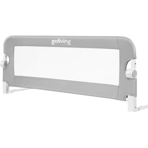 Goliving bedhekje – Bedhek – Bedrail – Inklapbaar bedrekje – 120 x 45 cm – Grijs