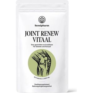 Sensipharm Joint Renew Vitaal - Voedingssupplement voor Gewrichten & Kraakbeen - Bij Slijtage, Artrose, Artritis, Rug, Heup, Armen, Schouder - 90 Tabletten à 1000 mg