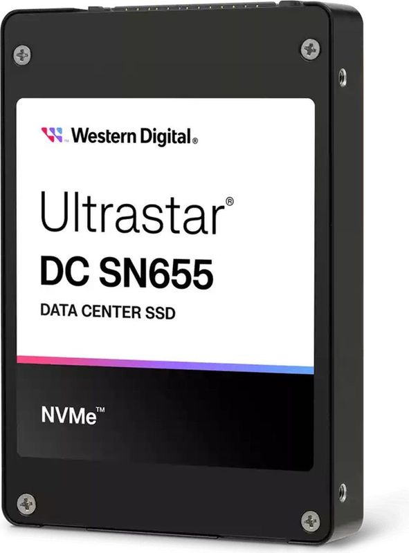 WD - Ultrastar SN655 - SSD - 3,84TB - PCIe 4.0/NVMe - 2,5 inch